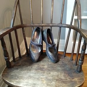 Ecco Cloud leather mary jane sneaker